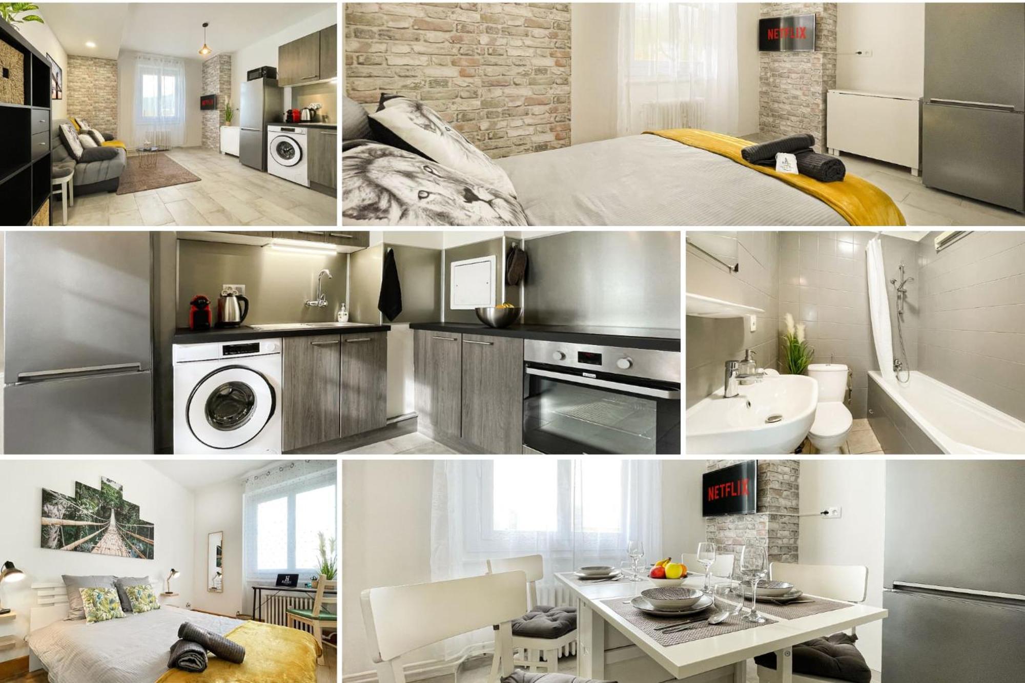 Homey Keola - Parking Prive Gratuit - Aux Portes De Geneve - Au Pied Du Tram - Appartement Avec 1 Chambre Et Un Grand Salon Avec Un Canape-Lit Ambilly Exterior photo